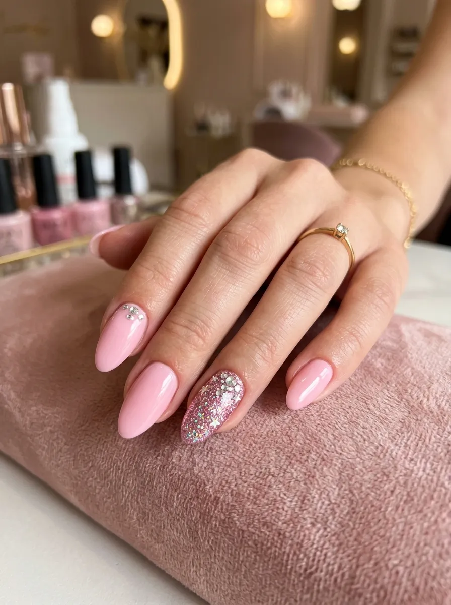 80s Confetti Nails