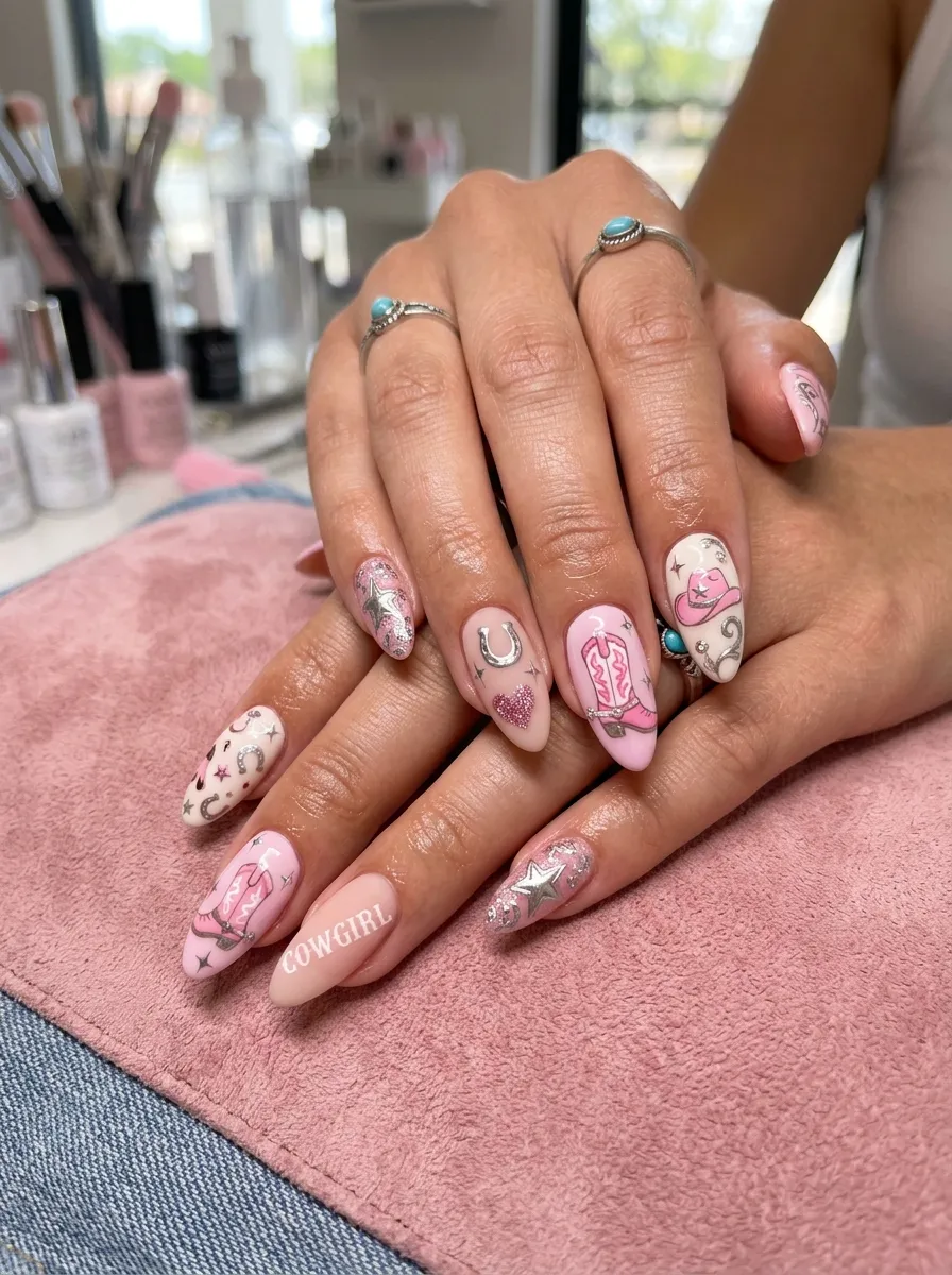 80s Music Inspired Nails