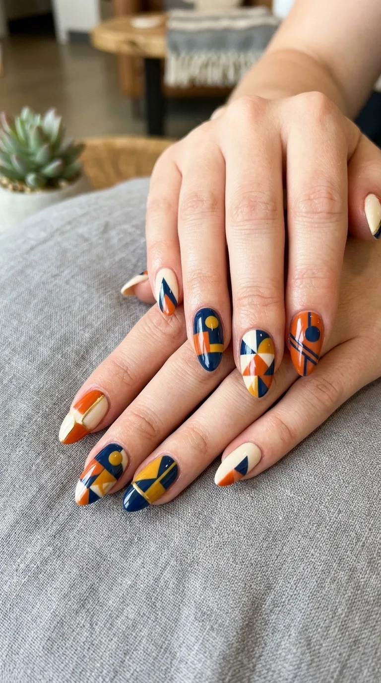 Abstract Geometric Nails