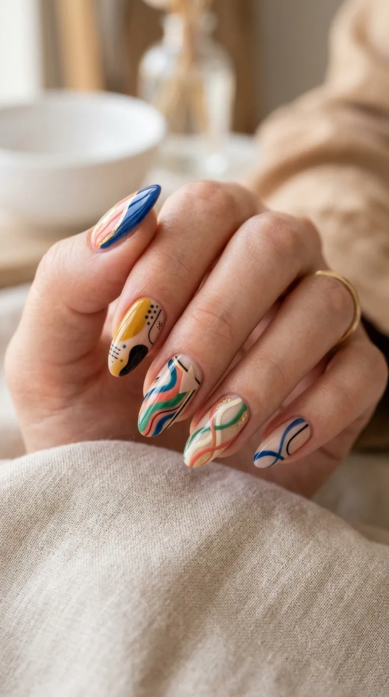 Abstract Nail Art Ideas: Creative Designs for Every Style