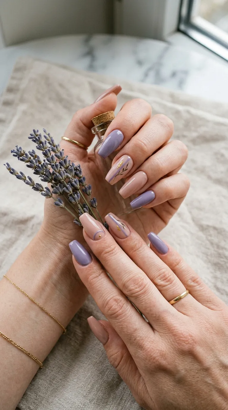 Aesthetic Coffin Nails