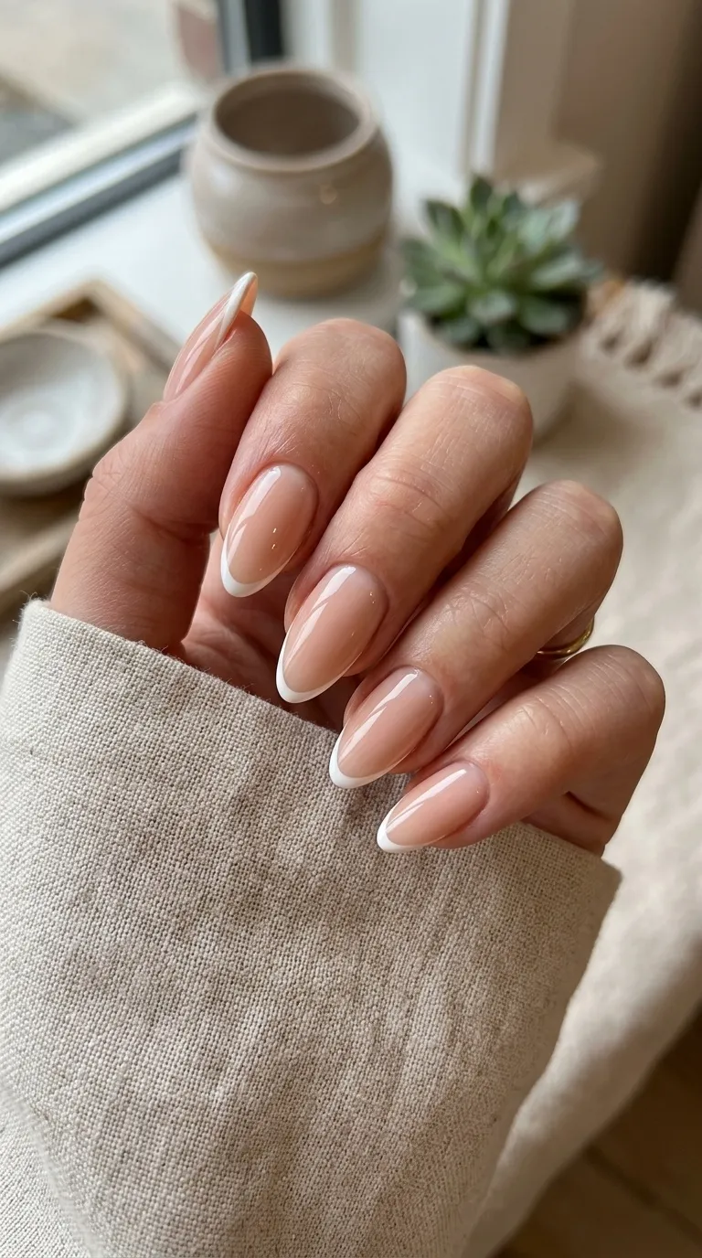 Basic Almond Nail Art