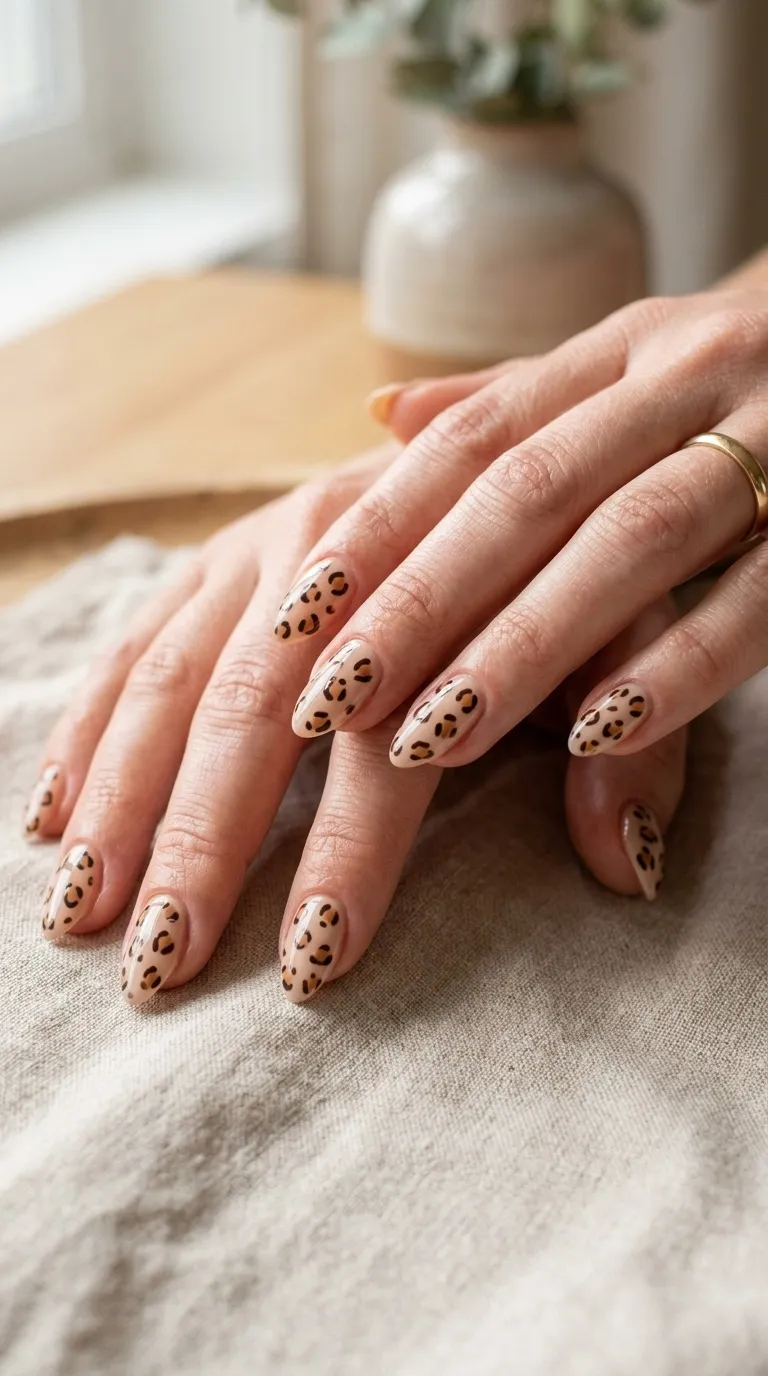 Basic Animal Print Nails