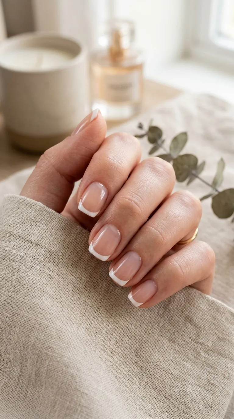 Basic Negative Space French Tips