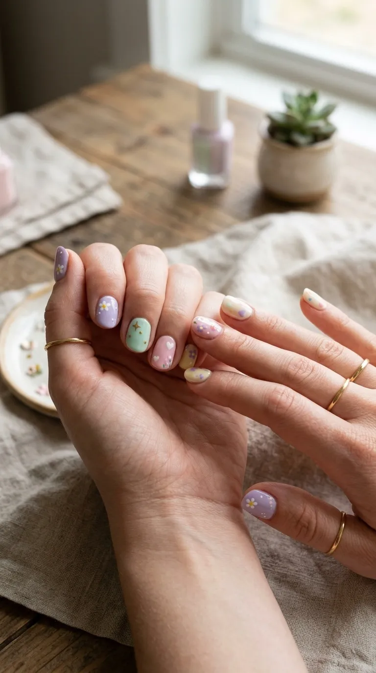 Cute At Home Nail Designs
