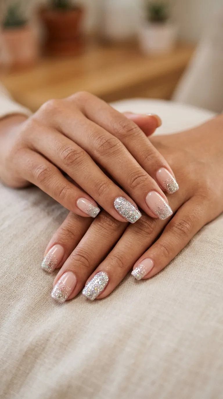 DIY Glitter Nail Art