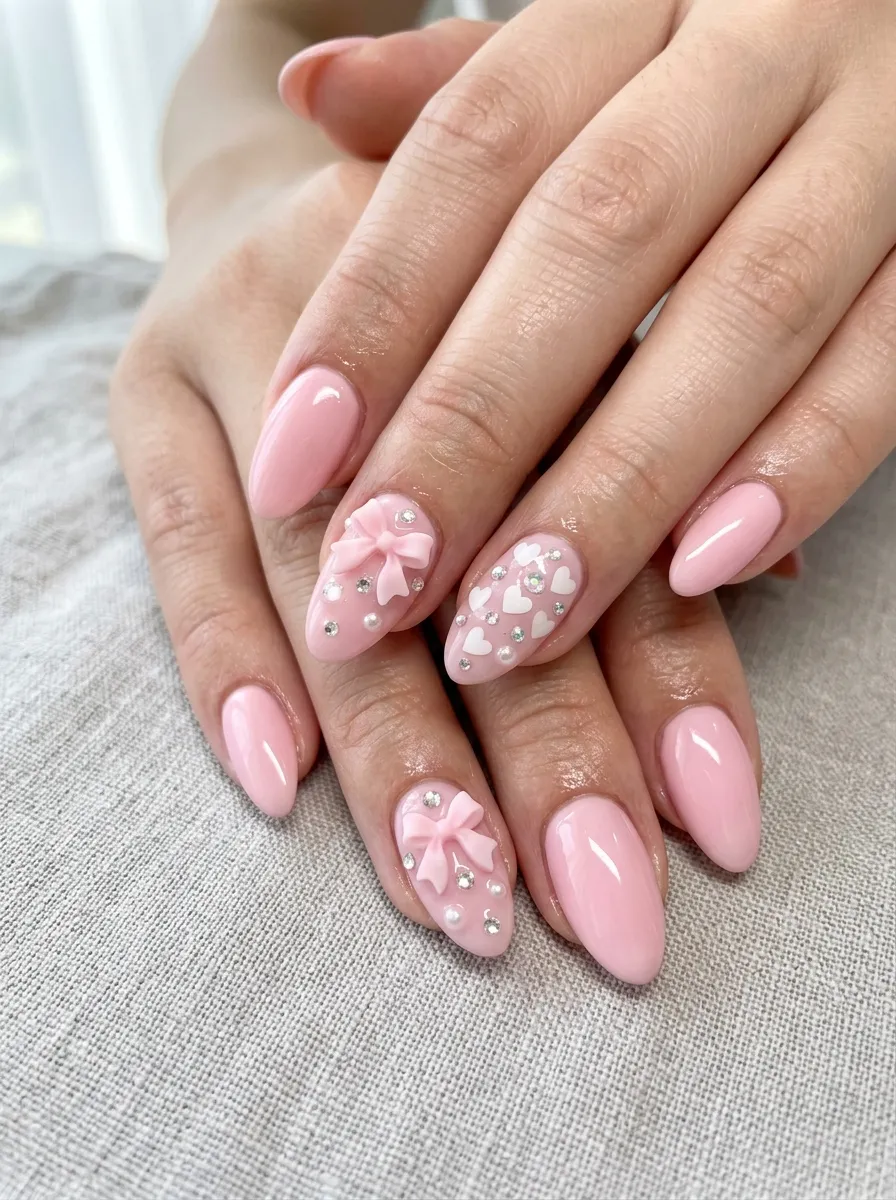 Dolly Parton Butterfly Nails