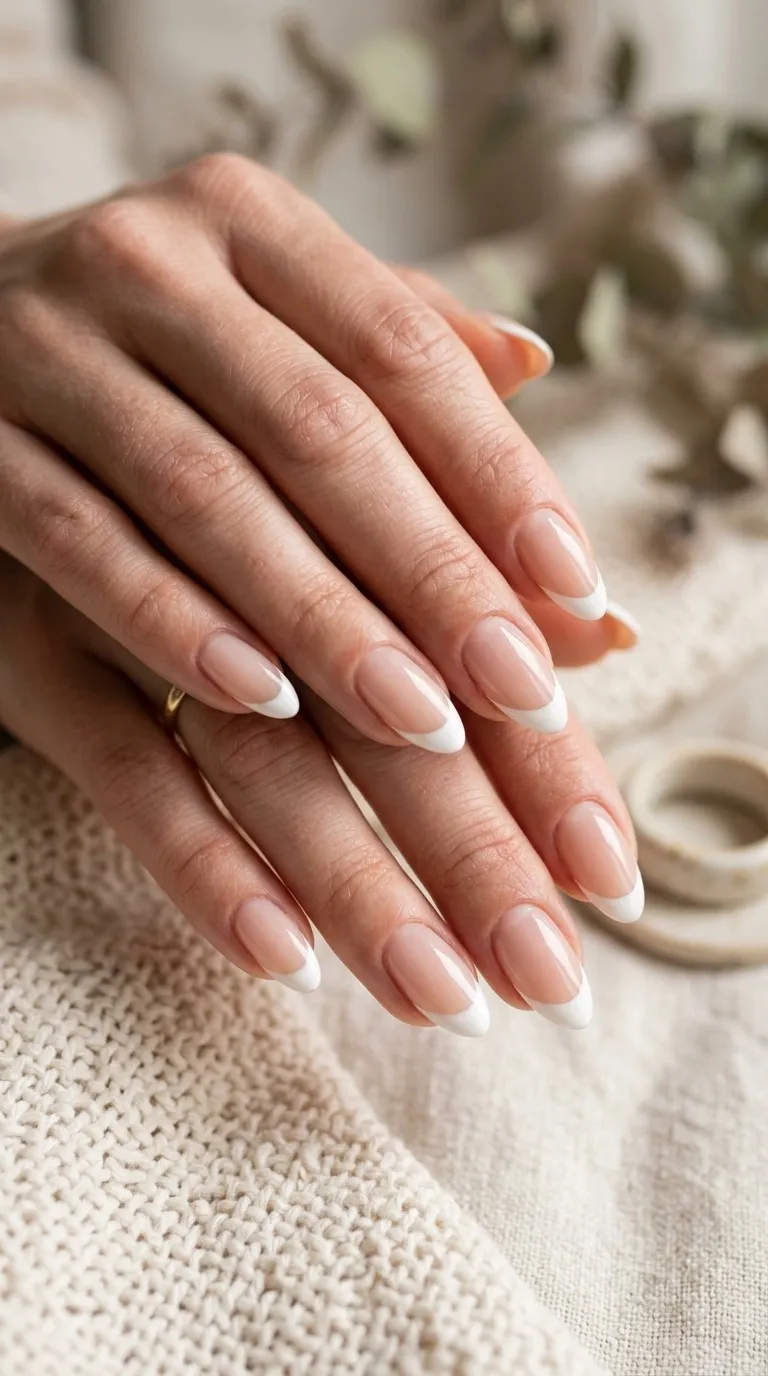 Easy French Tip Nails