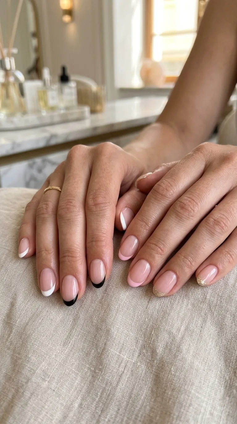 Easy French Tip Variations