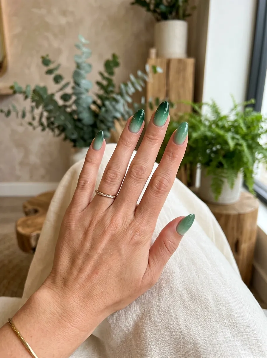 Glitter Ombre Nails