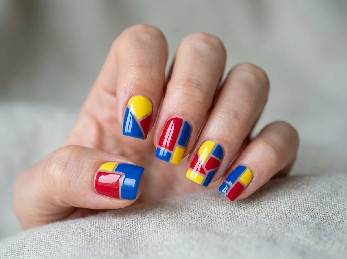 Glossy Primary Color Blocks