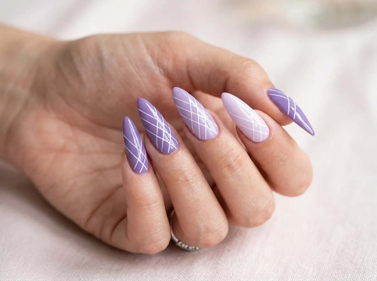 Lavender Diagonal Lattice