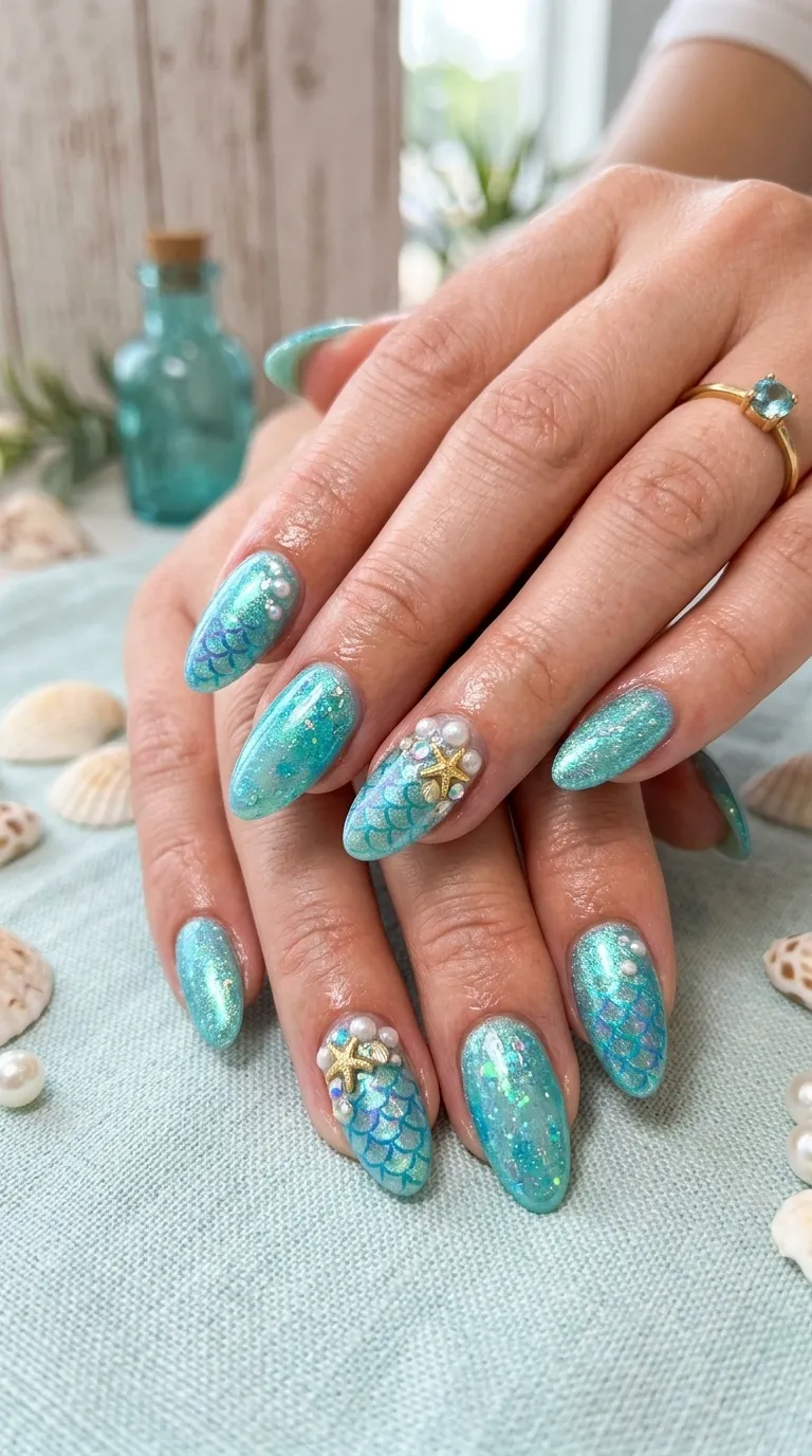 Mermaid Beach Nails