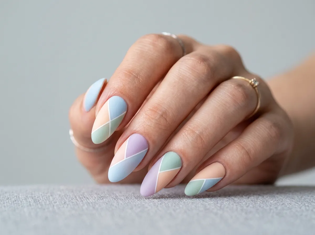 Pastel Lines And Angles