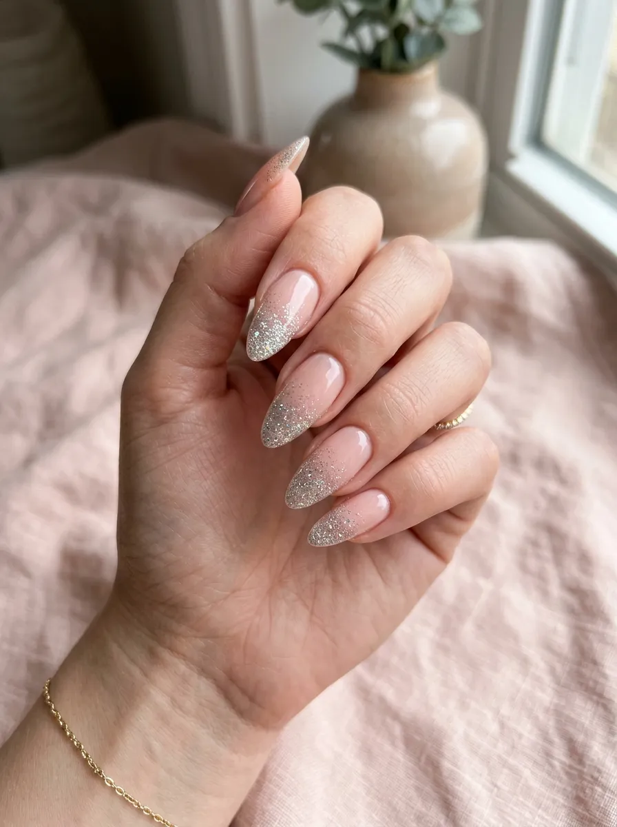 White Ombre French Tips